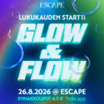 GLOW & FLOW -bileet // GLOW & FLOW party